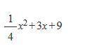 Write the expression as a square of a binomial if possible