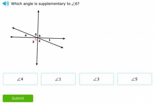 Which angle is supplementary to 6 ?