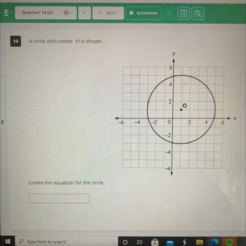 Can someone please help me create an equation for this circle?