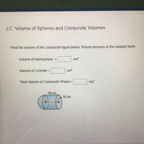 Find the volume of the composite figure below. Round answers to the nearest tenth.