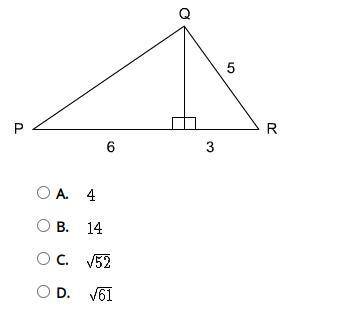 Select all the correct answers.
What is the length of side PQ in this figure?