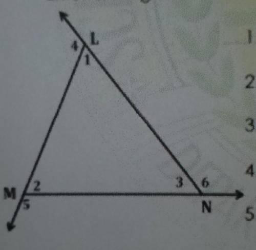 Needed help here

1. If m angle 2 =58°and m angle 3 =52° then m angle 4=_2. If m angle 4 =125°and