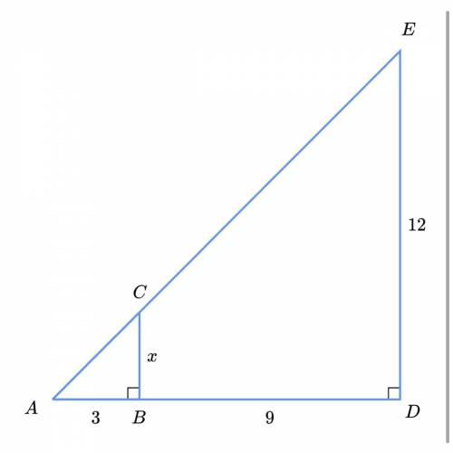 Solve for x. Khan academy similar triangles advanced
