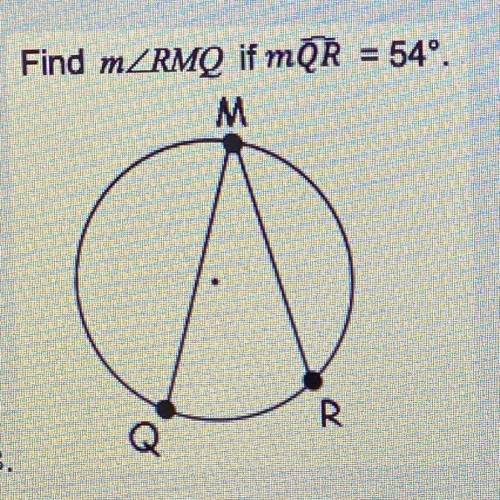 Find m < RMQ if mQR = 54
