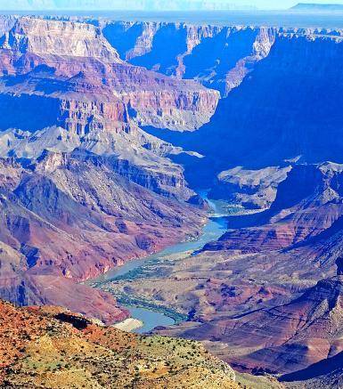 Explain how the Colorado River formed the Grand Canyon.

The Grand Canyon is one of the most breat