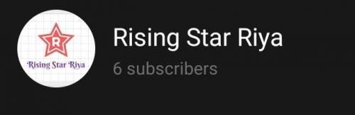 Guys please subscribe this yt chan.nel

name - Rising Star RiyaIf you had subscrib.ed above channe