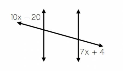 What is the measure of each angle in the diagram