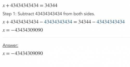 What is x+43434343434= 34344