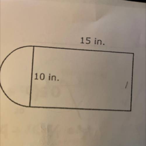 Find area of this shape?