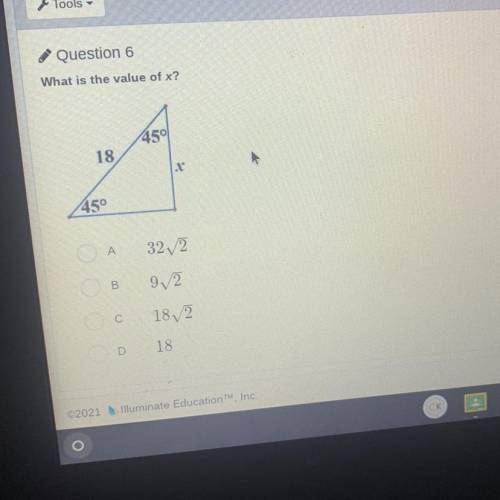 What is the value of x????