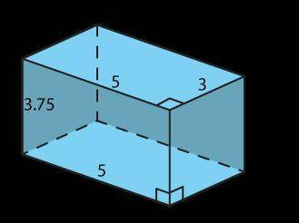 Please answer :'<

What is the volume of this prism
a. 63.0 cubic units
b. 31.5 cubic units
c.