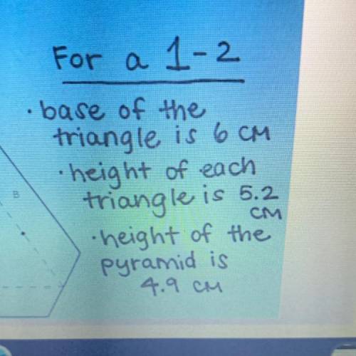 How to solve for a triangular pyramid using this information. Please help