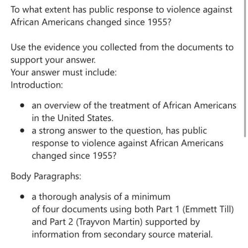 To what extent has public response to violence economic against African Americans changed since 195