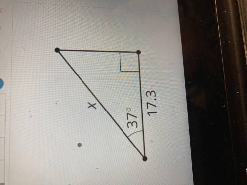 HELP ME PLEASE
Find x i have no idea how to do trigonometry