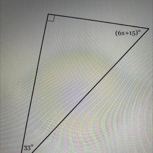 (6x+15)
33°
NEED HELP ASAP