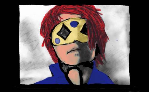 Okay, so I know it took me a long time, but I made Party Poison from My Chemical Romance XD