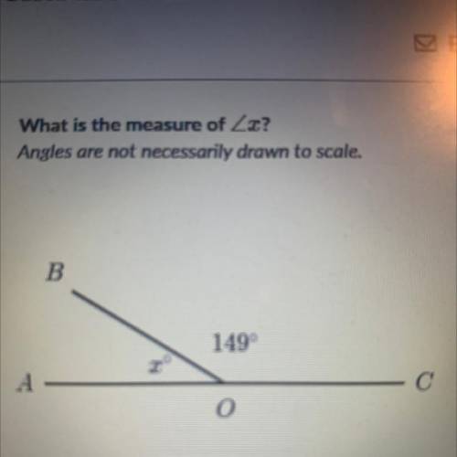 What is the measure of Zx?
X= ??