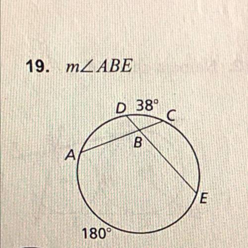 Solve for ABE
(It’s for geometry)