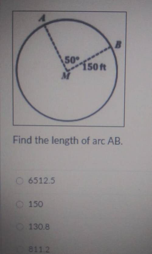 Find the length of arc AB help plz​