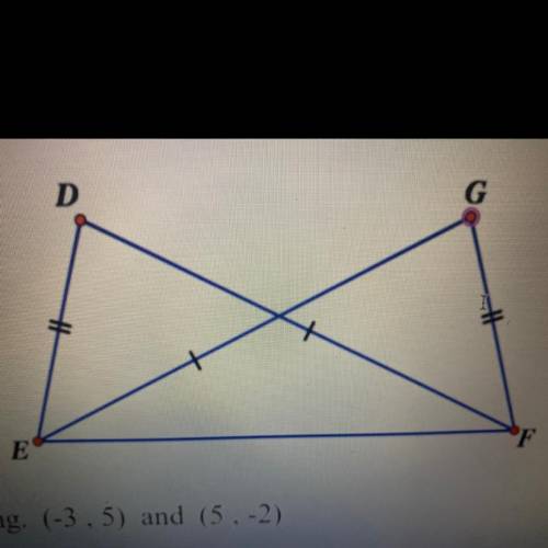 ￼prove the two triangles are congruent?