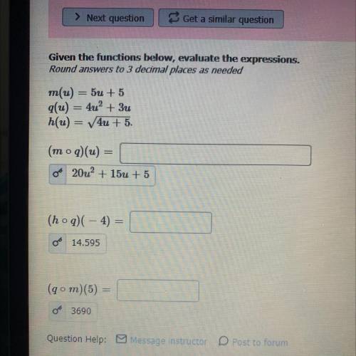 I’ve been stuck on this Pre-Calculus question regarding composition of functions, and was wondering