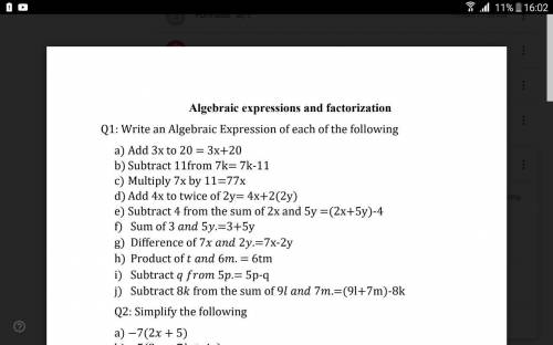 Solve these questions please hurry