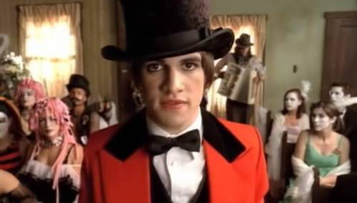 Breaking news: manic Willy wonka and his band of circus heathens crash a gothic/emo wedding