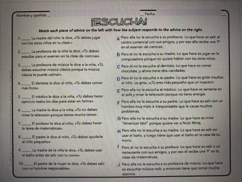 I need help with my Spanish assignment asap