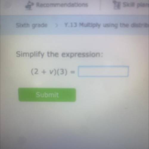 Please help simplify the expression