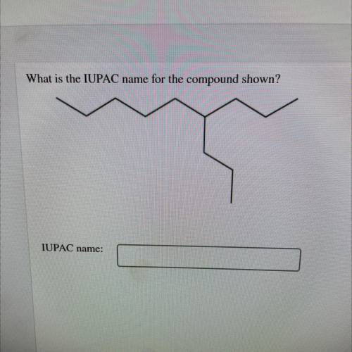 What is the IUPAC name for the compound shown?