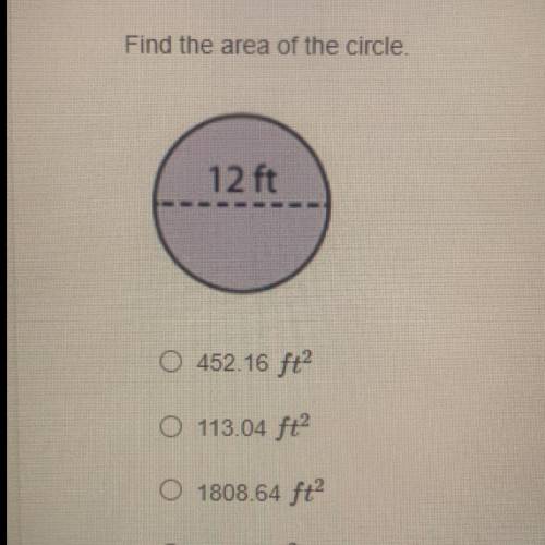 What is the answer to 12 radius circle