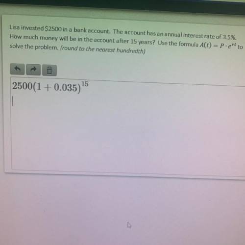 I already did the equation for you, but can somebody tell me the answer?