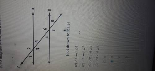 What pair of angles must have the same measure?I'll give brainliest if its correct.