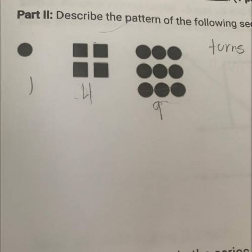 Describe the pattern of the following sequence.