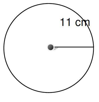 Identify the diameter of the circle. Then find the circumference. Round to two decimal places. (C =