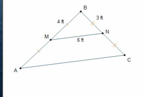 What is the length of Line segment A C?