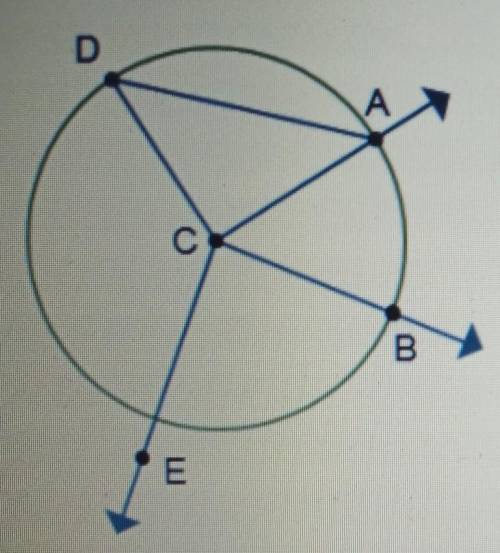 Which geometric figures are shown in the diagram​