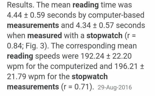 How stopwatch can measure accurate reading?