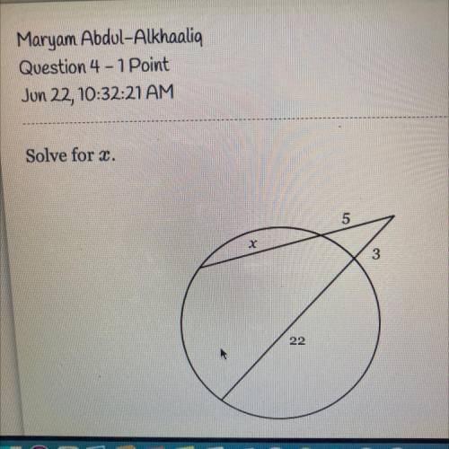 Solve for X. I need the answer please help