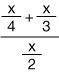 Simplify
a) 5/4
b) 7/6
c) 6/7
