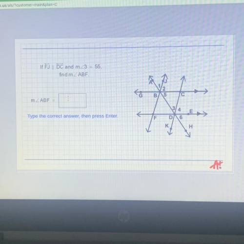 What is the angle of ABF?