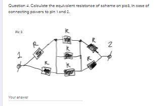 Calculate the equivalent resistance
