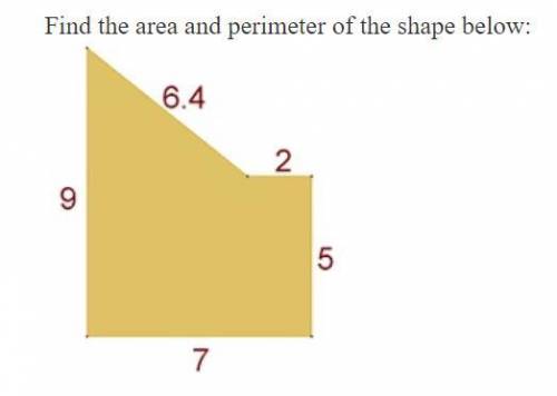 I need help with finding the area