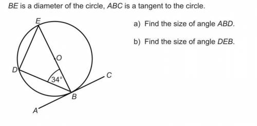 Has anyone answered this given is diameter and Tangent; find the missing exterior angle 20 points f