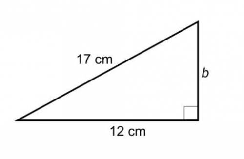 PYTHAGORAS
work out the side of b.
give your answers to one decimal place