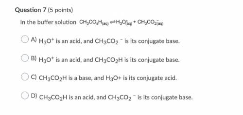 Chemistry help -- in the buffer solution . .