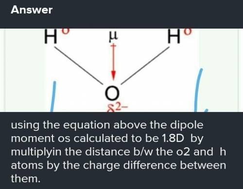 Dipole moment are used to calculate the​