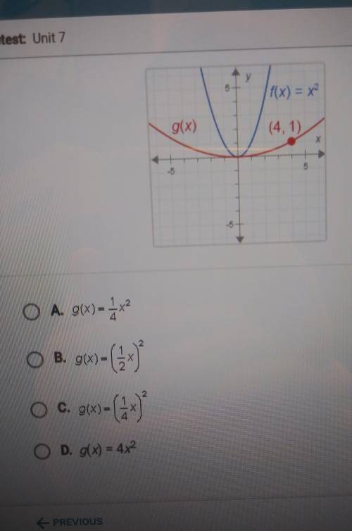 F(x)= x^2 what is g(x)?​