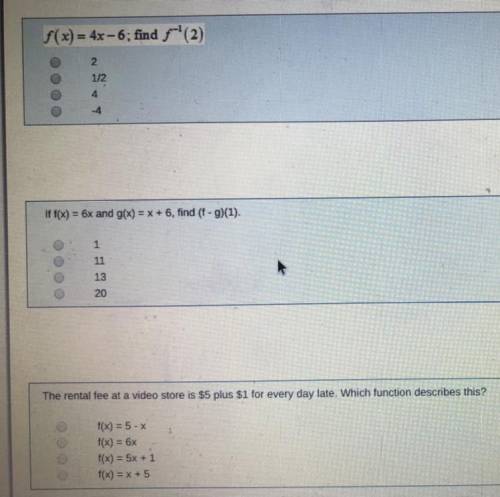 Help and explain with all three pls and thankyouu