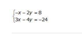 What should you substitute for x in the bottom equation to solve the system by the substitution me